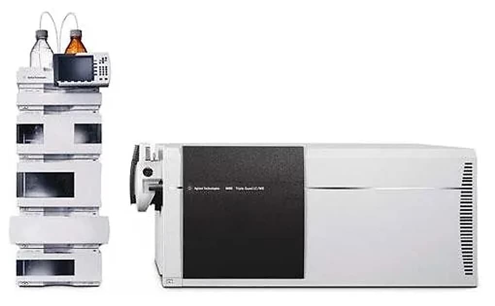 Refurbished Agilent 6460 Triple Quad LC/MS mass detector with LC stack